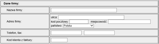 Wypełnianie wniosku o nadanie kodu autoryzacji