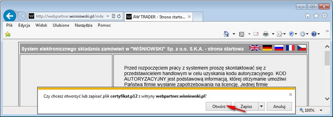 Generowanie certyfikatu prywatnego