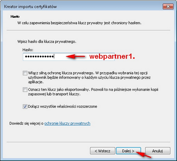 Krator importu certyfikatu