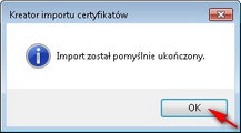 Krator importu certyfikatu